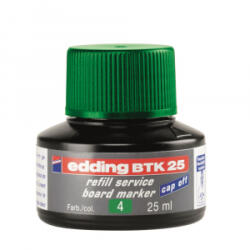 edding Tinta utántöltő táblamarkerhez 25ml, BTK25 zöld (7270077003)