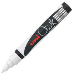 uni Chalk Marker Pen PWE-5M Medium Bullet Tip - White (2UPWE5MFEH) - mulan