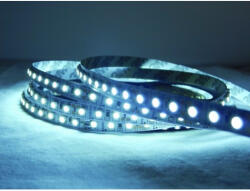 Delux LED szalag 120 led IP20, 9, 6W/fm, 4000K, 600lm/m, hideg fehér, SMD3528, 12V DC DEL1224 (DEL1224)