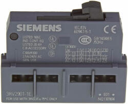 Siemens 3RV2901-1E segédérintkező, homlokra, 1NO+1NC, S00-S3-hoz, csavaros (3RV29011E)