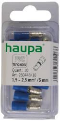 Haupa hengeres saru SmallPack 0, 5-1, 0 mm2, 22 mm, 10 db/cs 260448/10 (260448/10) - lumenet