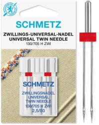 Schmetz Ace duble universale finete 80 - 2 buc cu 2.5 mm distanta intre ace Schmetz (715077) - masinidecusut