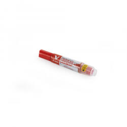 Pilot Táblamarker 2, 3mm, kerek hegyű, utántölthető medium V-Board piros (WBMA-VBM-M-R-BG)