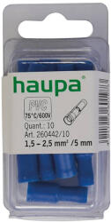 Haupa hengeres saru hüvely SmallPack 1, 5-2, 5 mm2, 20, 7 mm, 10 db/cs 2 (260442/10)