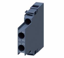 Siemens 3RH2911-1DA20 segédérintkező, oldalra, 2NO, S00-hoz, csavaros (3RH29111DA20)