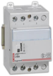 Legrand 412557 CX3 moduláris kontaktor 63A 230V 4Ny - karral (412557)