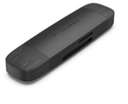 Vention USB-A 3.0 + USB-C 3.0 2-in 1 SD+TF kártyaolvasó fekete (CLKB0) (CLKB0)