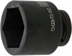 BGS technic Hatszögletű ütvecsavarozó dugókulcs, 1"-os meghajtás, 60mm (BGS-5860)