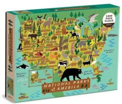 Galison 1000 db-os puzzle - National Parks of America (69542) (69542)