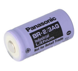 Panasonic elem (, 3V, szén-fluorid lítium, ipari) 1db/csomag 'Gigapack csomagolás' (BR-2/3AGN) (BR-2/3AGN)