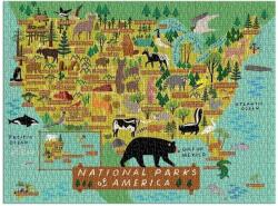 Galison 69542 - National Parks of America - 1000 db-os puzzle (69542)