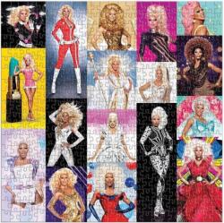 Galison 70746 - RuPaul's Drag Race - 500 db-os puzzle (70746)