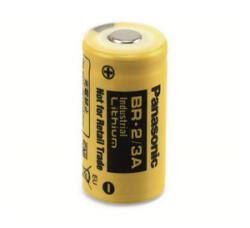 Panasonic elem (BR-2/3A, 3V, 1200mAh, szén-fluorid lítium, ipari) 1db/csomag 'Gigapack csomagolás' (BR-2/3AN)