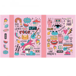 Nebulo Füzetbox, A4, Girl Power, (P-FB-A4-GRLPOWER)