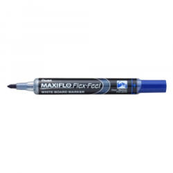 Pentel Táblamarker 1-5mm, hajlékony hegyű Maxiflo Flex Feel kék (MWL5SBF-CX) (MWL5SBF-CX) - aqua