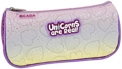 ECADA Penar etui tip borseta Ecada 786019, un fermoar, 1 fermoar, motiv Unicorns are Real! (786019) Penar