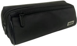 ECADA Penar etui tip borseta Ecada 786620, 2 fermoare, Negru (786620) Penar