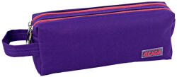 ECADA Penar etui tip borseta Ecada 786026M, 2 fermoare, Mov (786026M) Penar