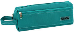 ECADA Penar etui tip borseta Ecada 786028T, 2 fermoare, Turcoaz (786028T) Penar