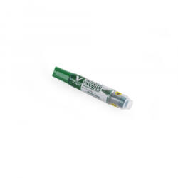 Pilot Táblamarker 2, 3mm, kerek hegyű, utántölthető medium V-Board zöld (WBMA-VBM-M-G-BG)