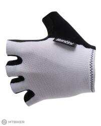 Santini BRISK HÁLÓS KERÉKPÁROS KESZTYŰ - BI - fehér (XL)