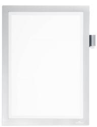 DURABLE Duraframe Magnetic Note A4 1db/csomag ezüst infokeret (499323) - officedepot