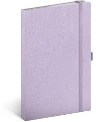 Realsystem Vivella 13 × 21 cm lila vonalas notesz (A-33208) - officedepot