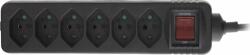 InLine 6 Plug 1,5 m Switch (16451Y)