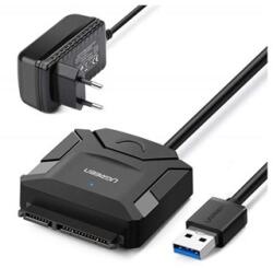 UGREEN Adaptor USB 3.0 USB-A - Convertor SATA 2.5" - 3.5", negru (20611)