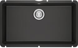 Franke KubusX chiuveta din ceramica 70.5x40 cm negru 126.0738. 297 (1260738297) Chiuveta