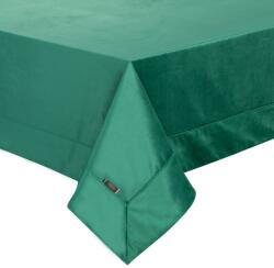 Eurofirany Egyszínű bársony asztalterítő Sötétzöld 145x220 cm (HS421135)