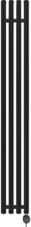 Oltens Stang încălzitor electric 150x20.5 cm negru mat 55120300 (55120300)