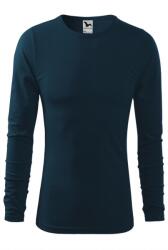 MALFINI Férfi Fit-T LS ing, sötétkék, 2XL-es méret
