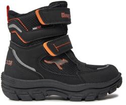 KangaROOS Kenguruk gyerek csizma, 301090830, Ekobőr/Textil, 33 EU, Fekete (0000301090830_33)