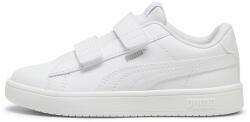PUMA Puma, Rickie Classic tépőzáras sneaker, Törtfehér, 28 EU (394253-08-10)