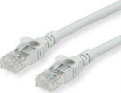 Roline 21.15. 2508 RJ45 Hálózati kábel, patchkábel CAT 6 U/UTP 15.00 m Szürke Árnyékolatlan, Halogénmentes, Lángálló 1 db (JAB-3433254) (JAB-3433254)