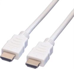 Valueline HDMI Csatlakozókábel HDMI-A dugó, HDMI-A dugó 3.00 m Fehér 11.99. 5703 Standard HDMI HDMI kábel (JAB-2141376) (JAB-2141376)