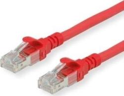 Roline 21.15. 2716 RJ45 Hálózati kábel, patchkábel CAT 6A U/UTP 7.50 m Piros (átlátszó) Árnyékolatlan, Halogénmentes, Lángálló 1 db (JAB-3433458) (JAB-3433458)