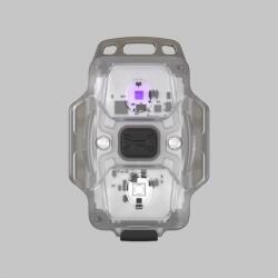 Armytek Crystal WUV Grey LED Kézilámpa Csuklópánt, USB csatlakozóval Akkuról üzemeltetett 150 lm 34 g (F07001GUV) (F07001GUV)