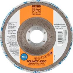 Pferd TOOLS 44690723 POLINOX kompakt csiszolókerék, DISC PNER-MW 125-22, 2 SiC F 125 mm 5 db (8284610010) (8284610010)