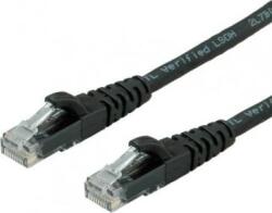 Valueline 21.99. 1466 RJ45 Hálózati kábel, patchkábel CAT 6A U/UTP 7.00 m Fekete Árnyékolatlan 1 db (21.99. 1466) (21.99.1466)