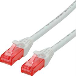 Roline 21.15. 2564 RJ45 Hálózati kábel, patchkábel CAT 6 U/UTP 1.50 m Fehér Árnyékolatlan, Halogénmentes, Lángálló 1 db ( )