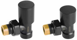 Ferro Kit robinet calorifer tur + robinet calorifer retur Ferro ZGB31BL, al (ZGB31BL)