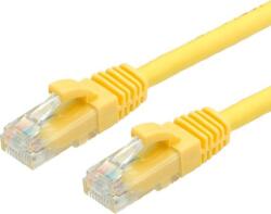 Valueline 21.99. 1439 RJ45 Hálózati kábel, patchkábel CAT 6A U/UTP 20.00 m Sárga Árnyékolatlan 1 db (21.99. 1439) (21.99.1439)
