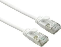 Roline 21.15. 1712 RJ45 Hálózati kábel, patchkábel CAT 6A U/UTP 2.00 m Fehér Árnyékolatlan, Halogénmentes, Lángálló 1 db ( )