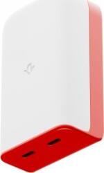 Twelve South Twelve South PlugBug 50W USB-C Wall Trav USB-s töltőkészülék 50 W USB-C® Fehér, Piros (TS-2441) (TS-2441)