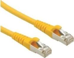Roline 21.15. 2823 RJ45 Hálózati kábel, patchkábel CAT 6A S/FTP 3.00 m Sárga Kettős árnyékolás, Halogénmentes, Lángálló 1 db (JAB-3372804) (JAB-3372804)