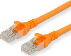 Roline 21.15. 2673 RJ45 Hálózati kábel, patchkábel CAT 6 S/FTP 3.00 m Narancs Kettős árnyékolás, Halogénmentes, Lángálló 1 db ( )
