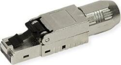 Roline RJ45 csatlakozó Föld konfekció (szerszám nélkül) 21.17. 0325 CAT 6A Ezüst (fémes) 1 db (21.17. 0325) (21.17.0325)