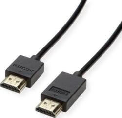 Roline HDMI Csatlakozókábel HDMI-A dugó, HDMI-A dugó 2.00 m Fekete 11.04. 5912 4K UHD HDMI kábel (11.04. 5912) (11.04.5912)